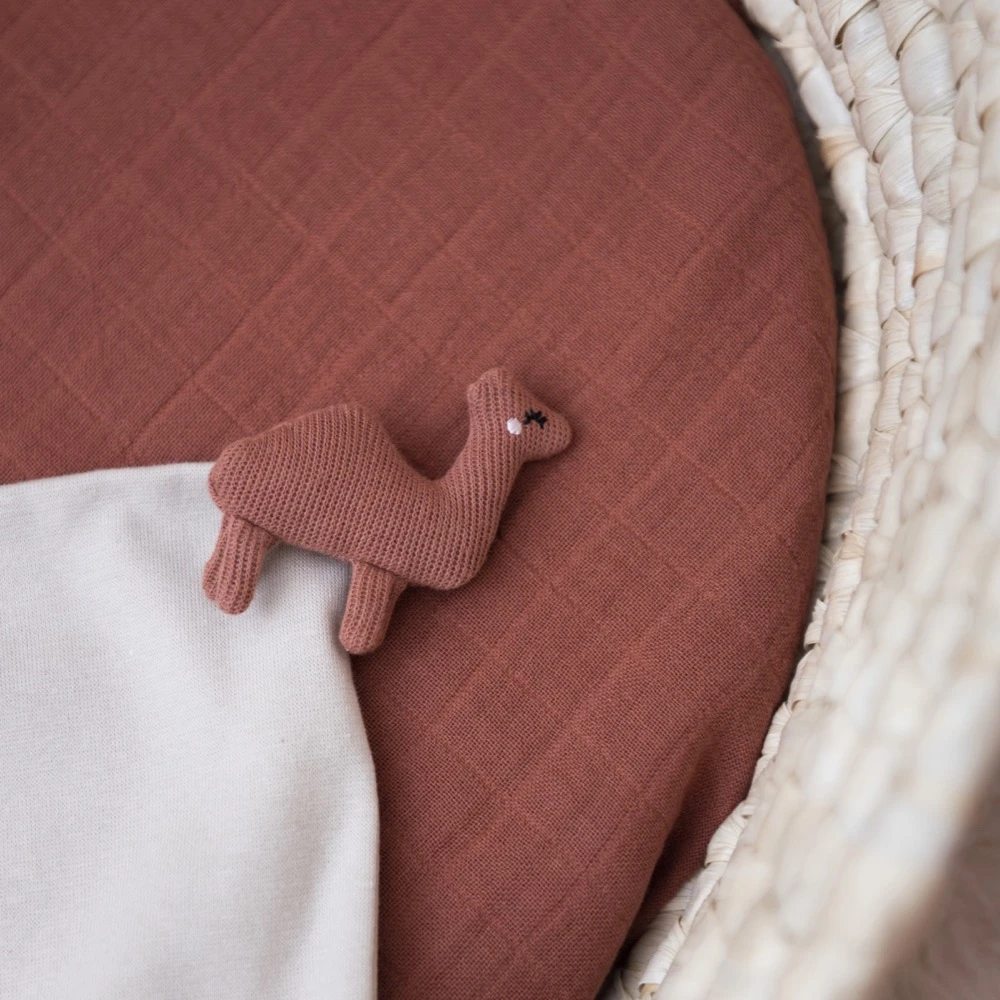 Baby Comforter - Camel 4 Baby Comforter - Camel - Image 2