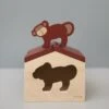 Wooden House - Mr. Monkey 2 Wooden House - Mr. Monkey -Baby Products Store LS 36 190 1