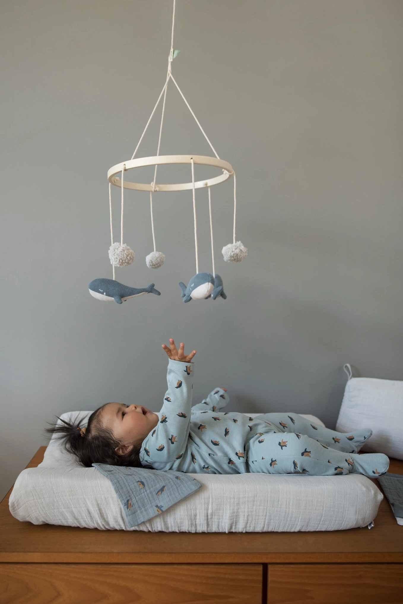 Changing Pad Cover | 70x45cm - Bliss Grey 4 Changing Pad Cover | 70x45cm - Bliss Grey - Image 2