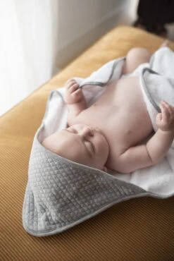 Hooded Towel - Diamond Stone -Baby Products Store LS 57 033 1