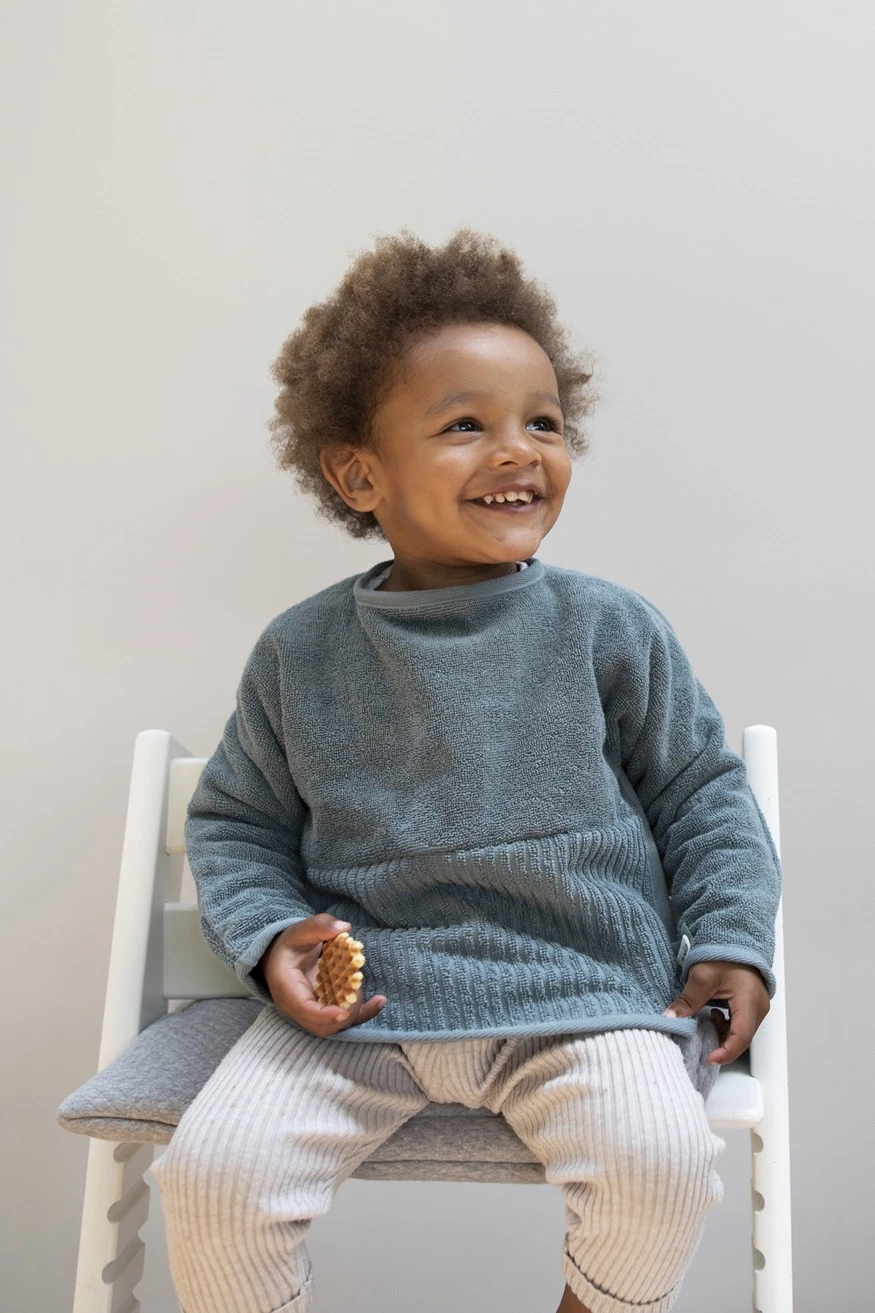 High Chair Cushion | TrippTrapp - Diamond Stone 4 High Chair Cushion | TrippTrapp - Diamond Stone - Image 2