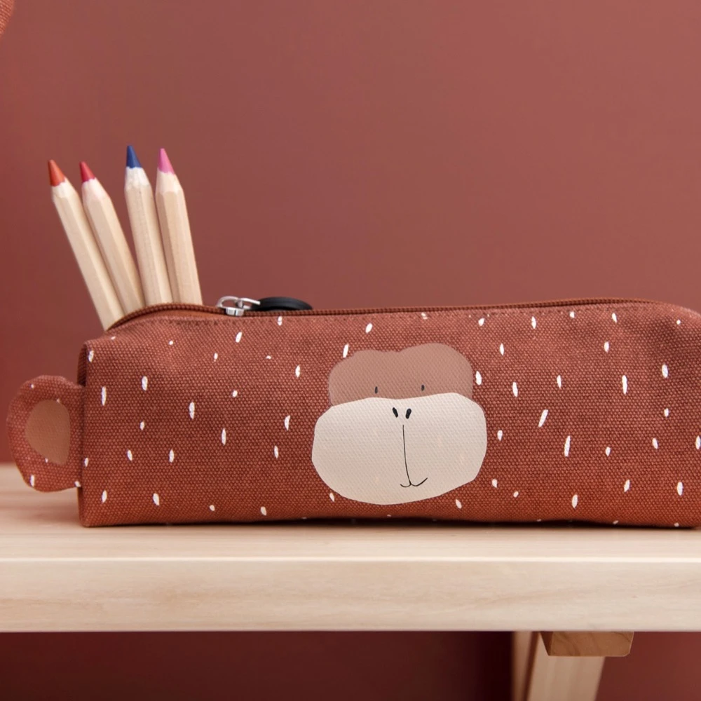 Pencil Case Long - Mr. Monkey 4 Pencil Case Long - Mr. Monkey - Image 2