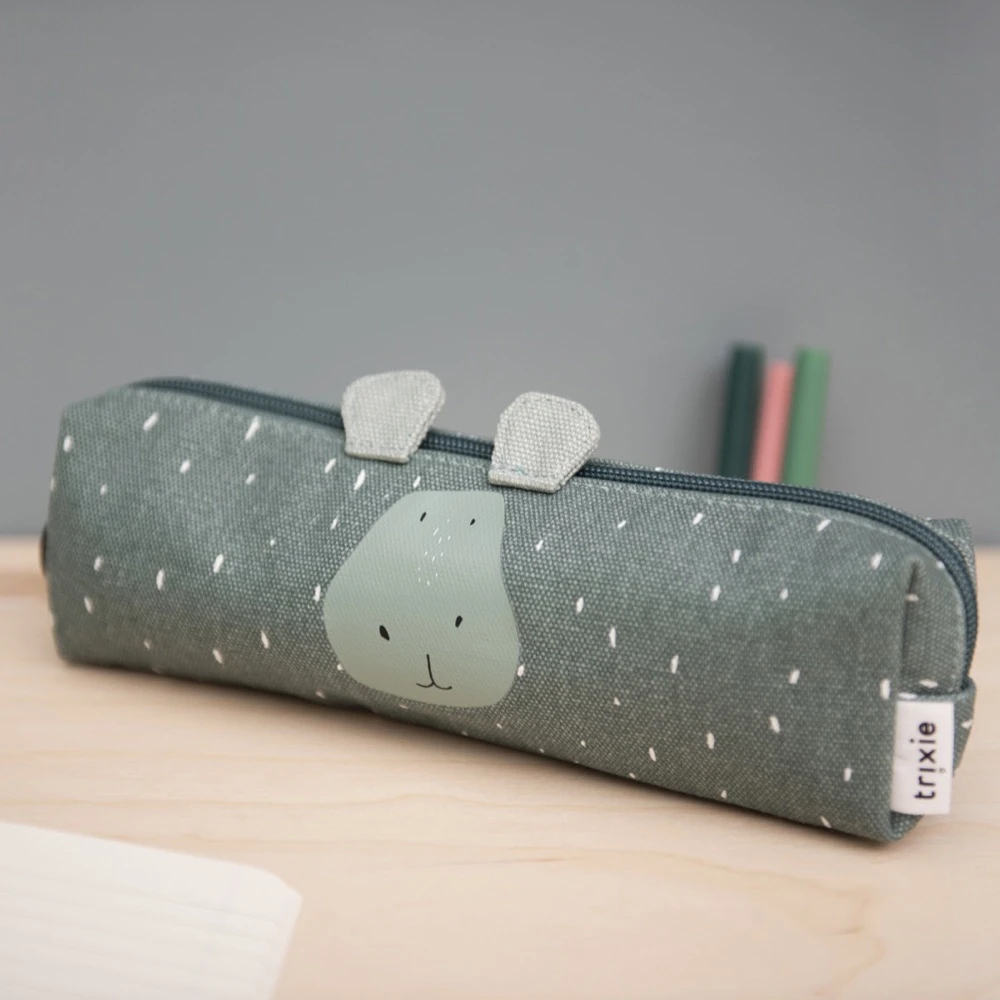 Pencil Case Long - Mr. Hippo 4 Pencil Case Long - Mr. Hippo - Image 2