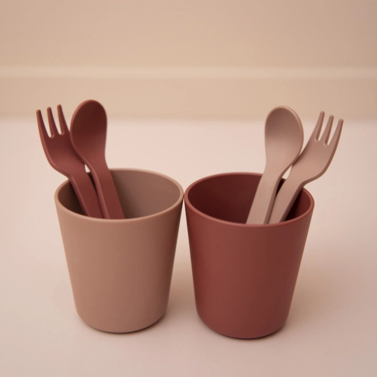 PLA Cup 2-pack - Rose 6 PLA Cup 2-pack - Rose - Image 4