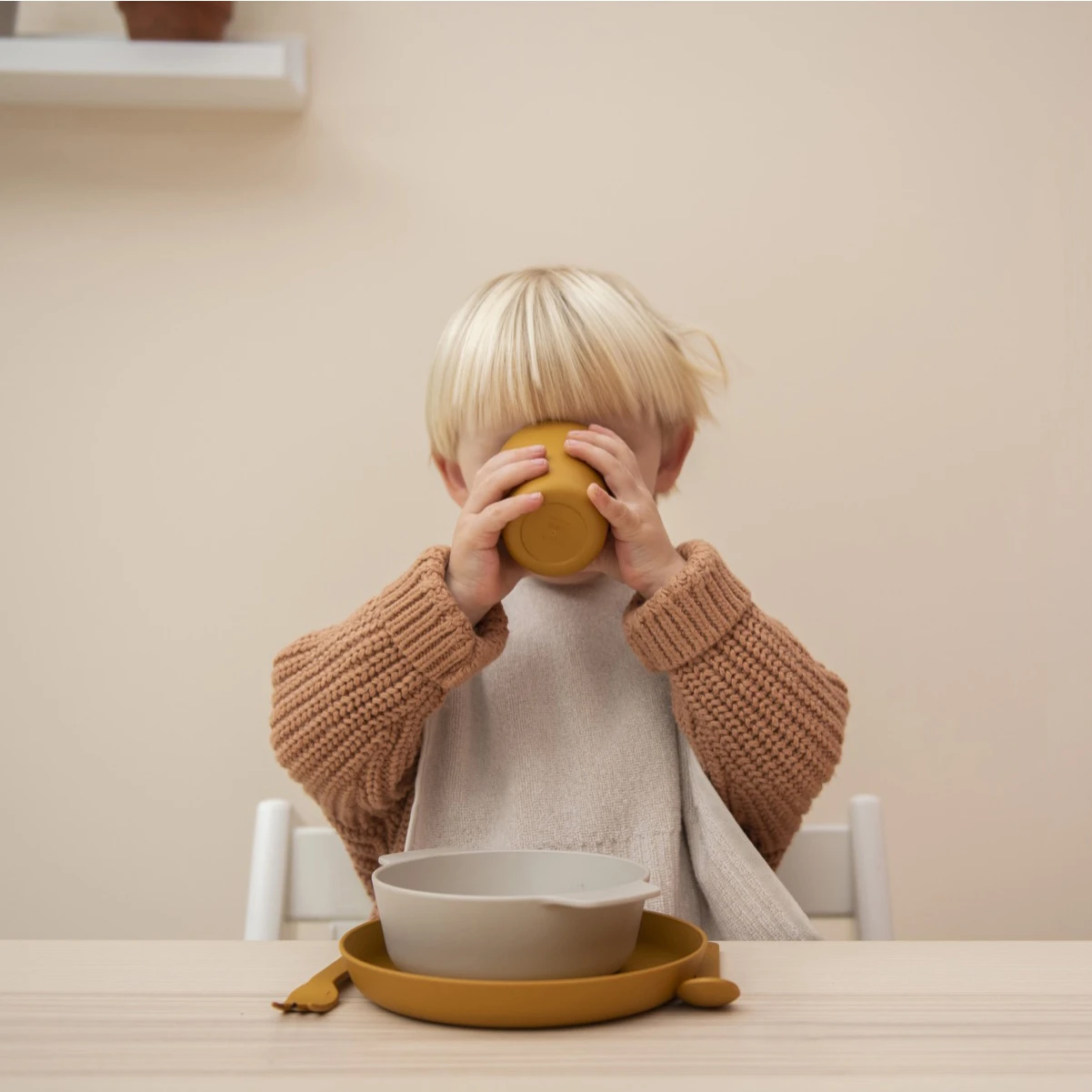 PLA Cup 2-pack - Mustard 6 PLA Cup 2-pack - Mustard - Image 4