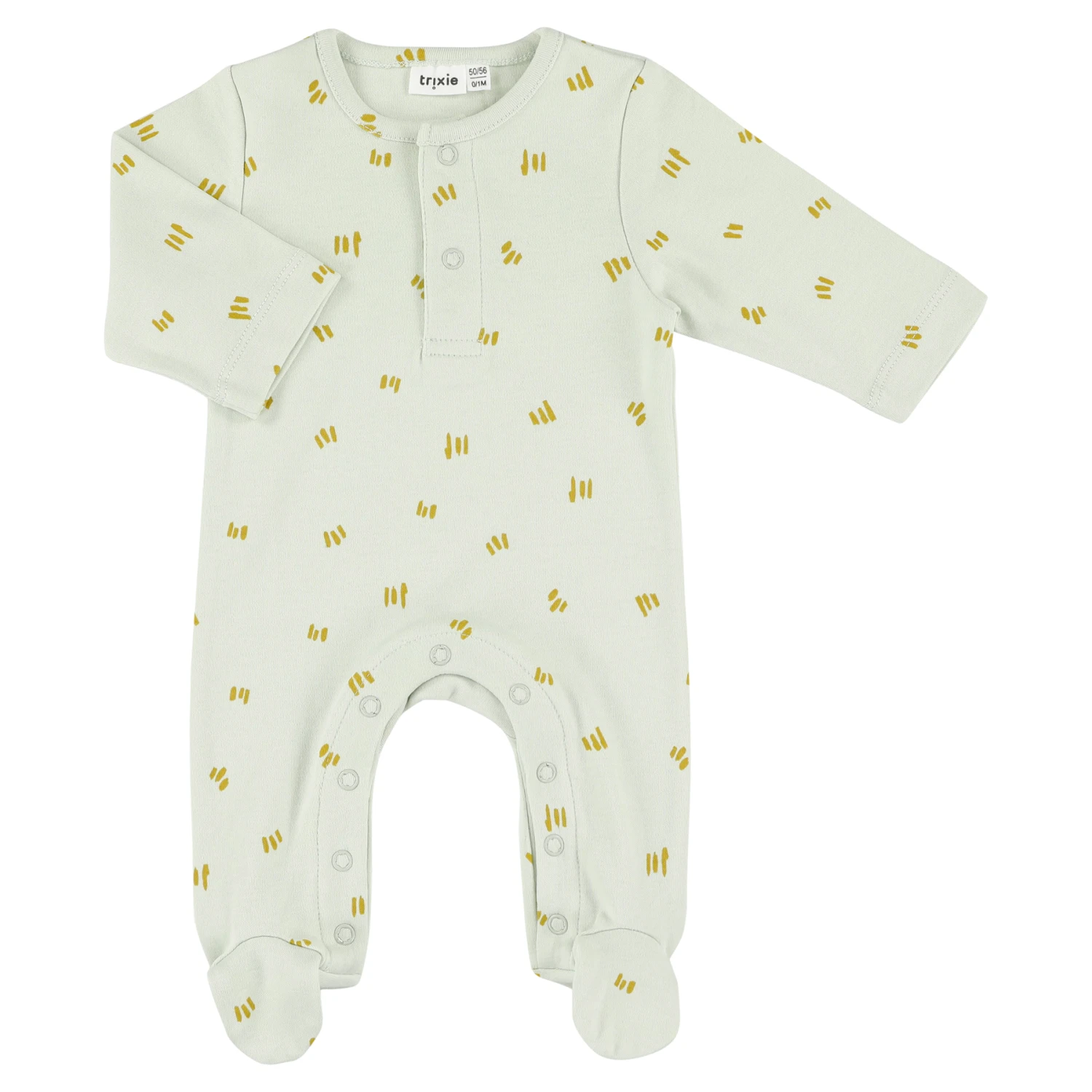 Onesie With Feet - Dreamy Dashes 3 Onesie With Feet - Dreamy Dashes
