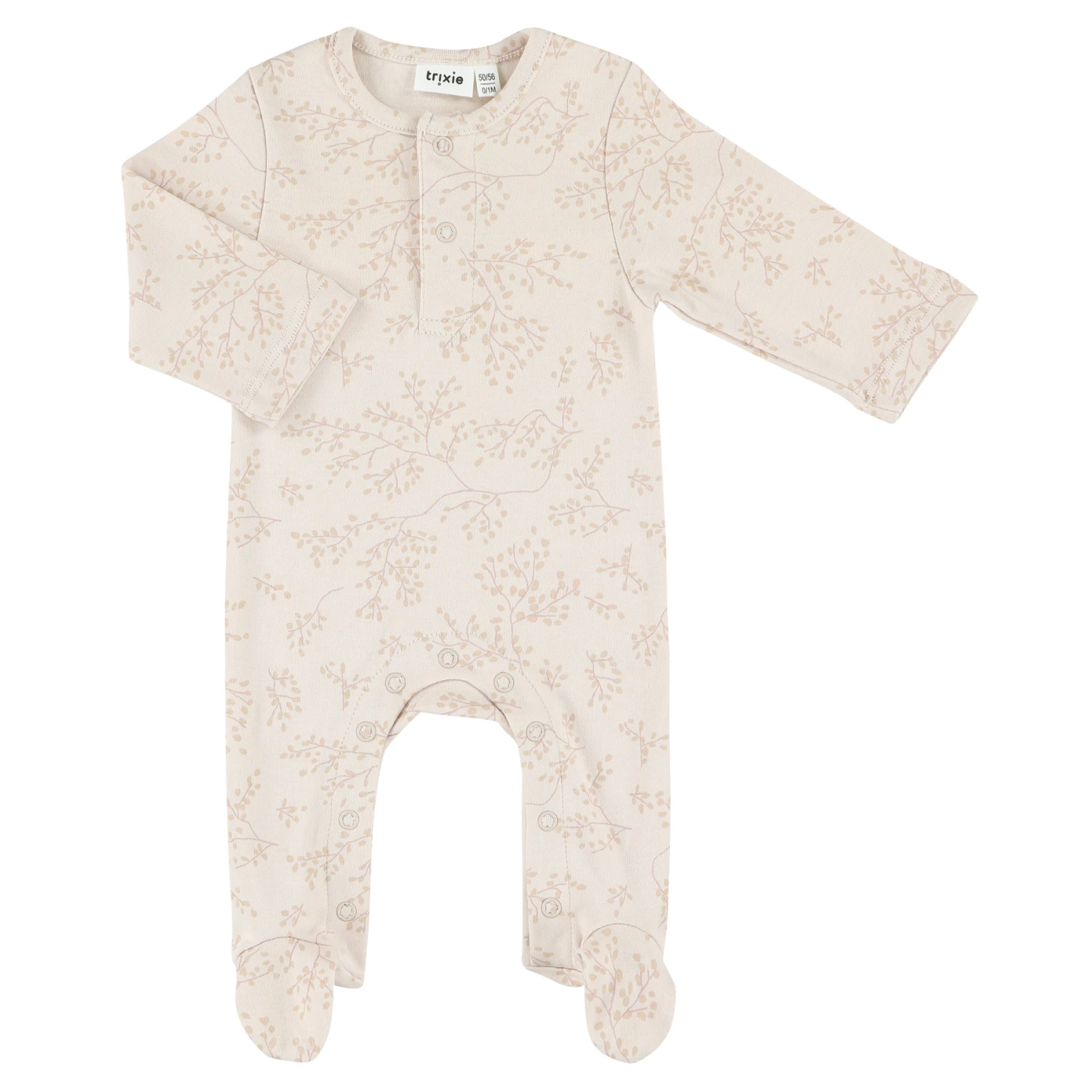 Onesie With Feet - Bright Bloom 3 Onesie With Feet - Bright Bloom
