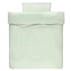 Cot Duvet Cover - Pure Mint
