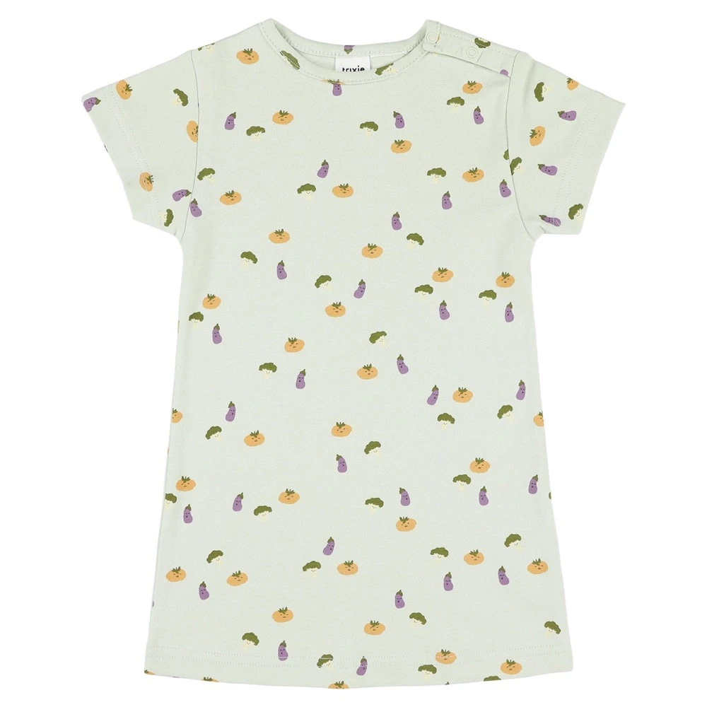 Nightdress - Friendly Vegetables 3 Nightdress - Friendly Vegetables