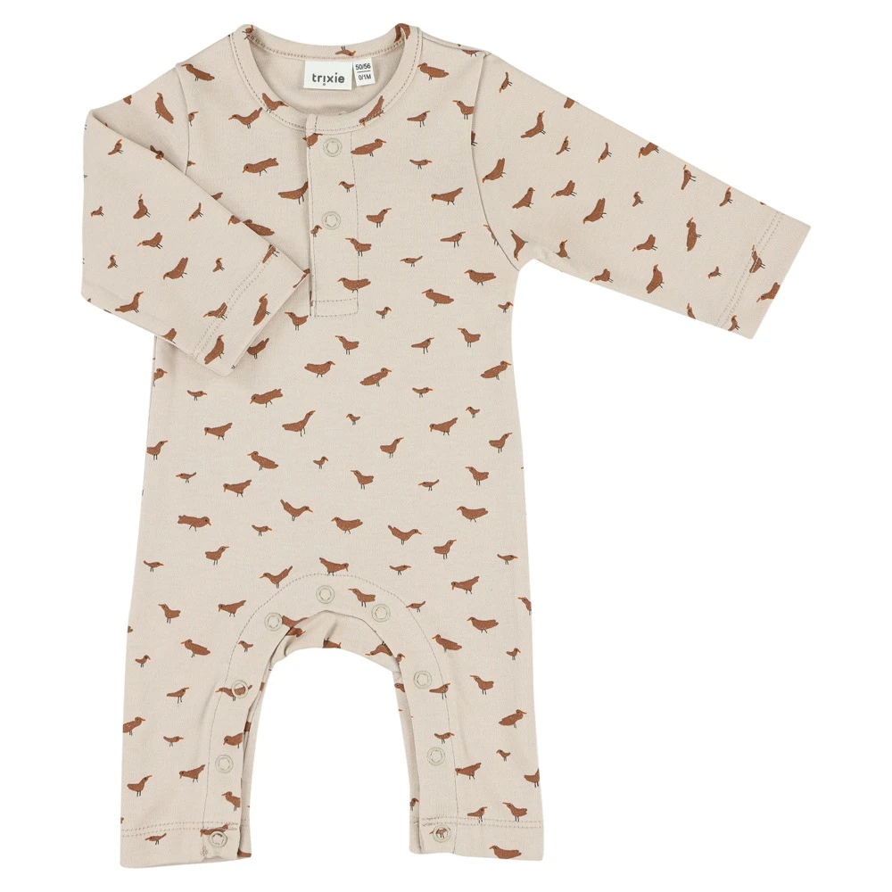 Onesie Long - Babbling Birds 3 Onesie Long - Babbling Birds