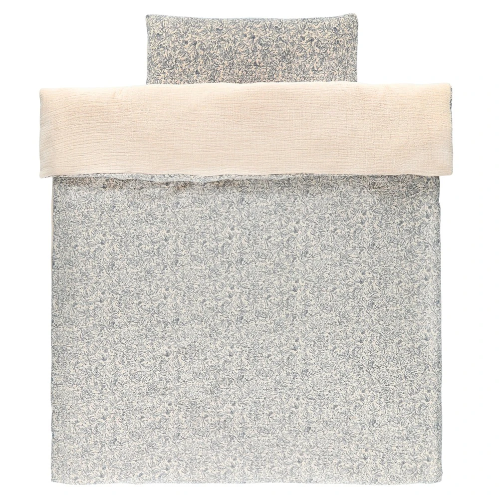 Cot Duvet Cover - Lovely Leaves 3 Cot Duvet Cover - Lovely Leaves