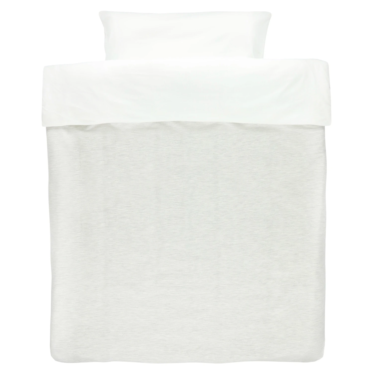 Cot Duvet Cover - Powder Stripes 3 Cot Duvet Cover - Powder Stripes