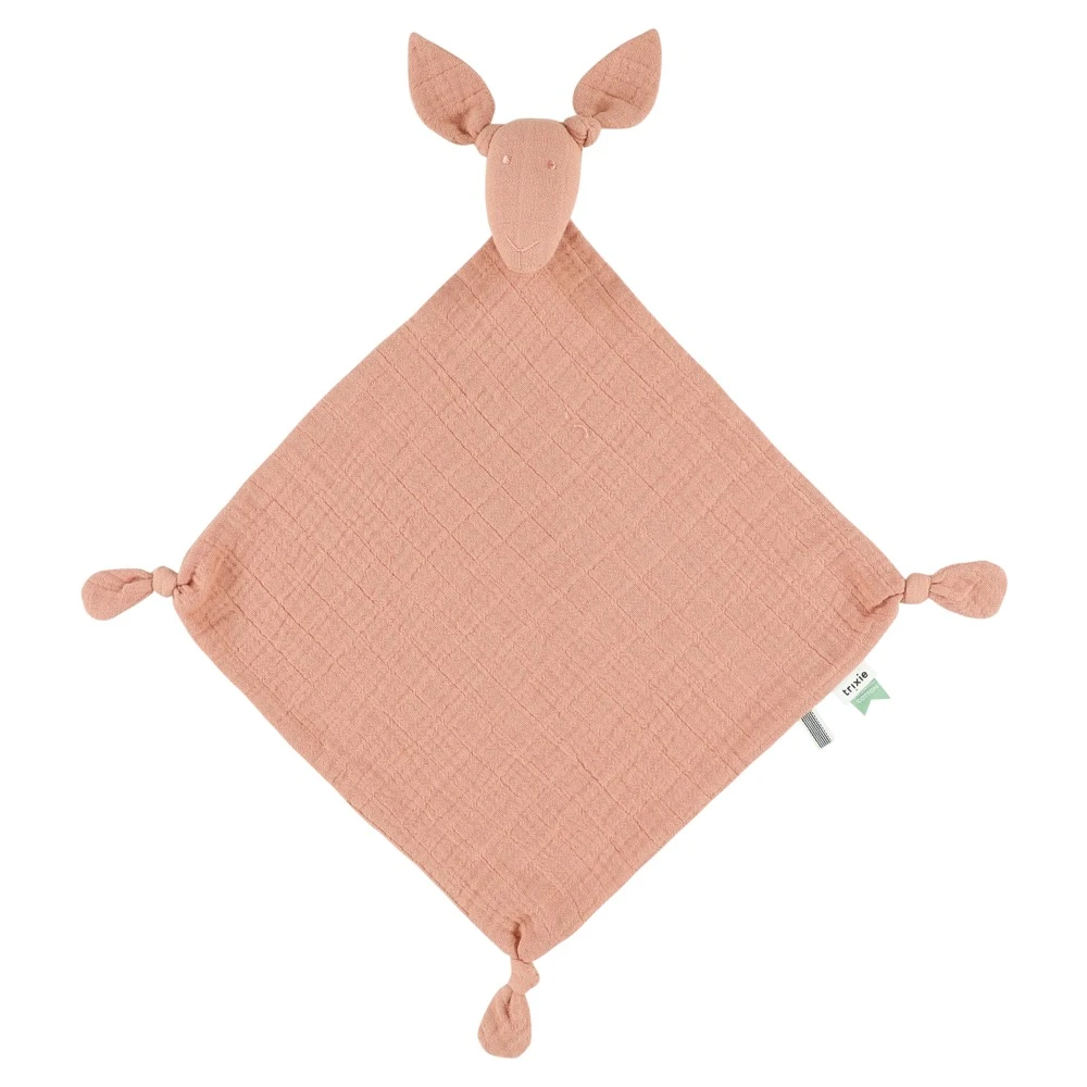 Kangaroo Muslin Cloth - Bliss Coral 3 Kangaroo Muslin Cloth - Bliss Coral