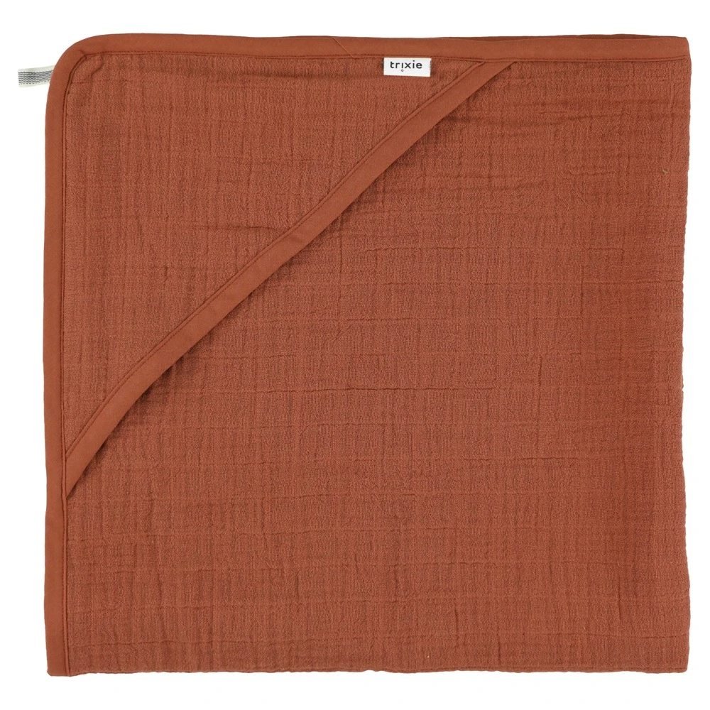 Hooded Towel - Bliss Rust 3 Hooded Towel - Bliss Rust