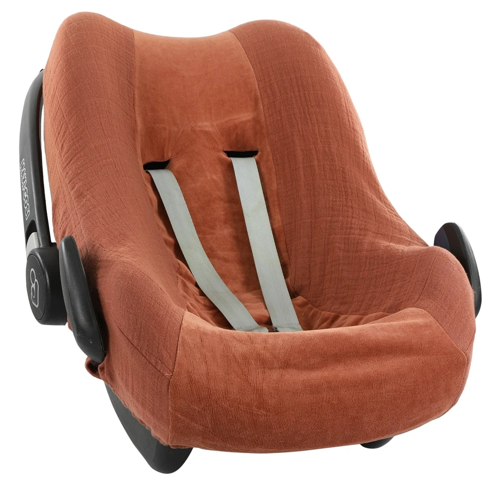 Car Seat Cover | Pebble(Plus)/Rock/Pro I - Bliss Rust 3 Car Seat Cover | Pebble(Plus)/Rock/Pro I - Bliss Rust