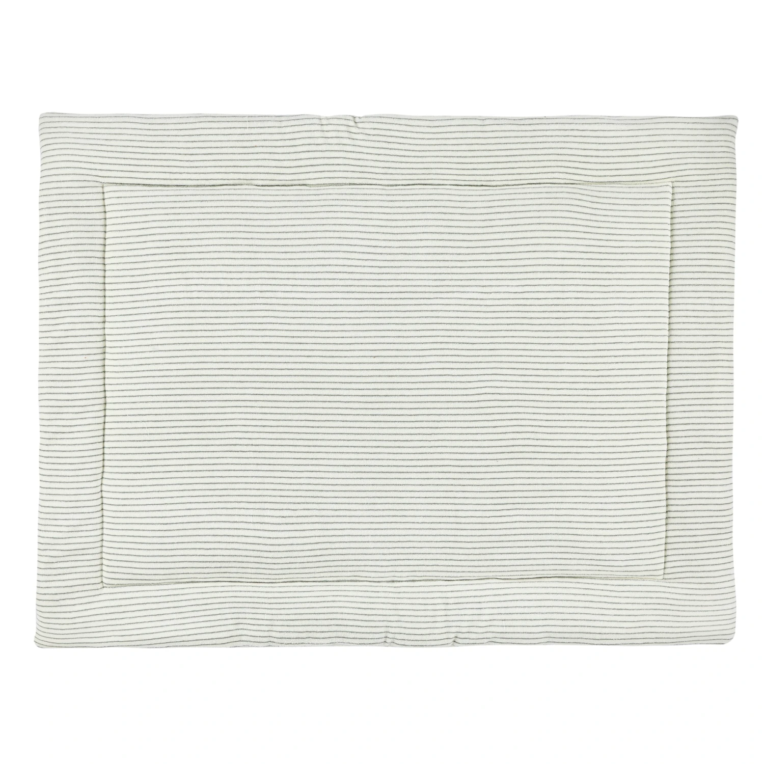 Playpen Mat - Stripes Olive 4 Playpen Mat - Stripes Olive - Image 2
