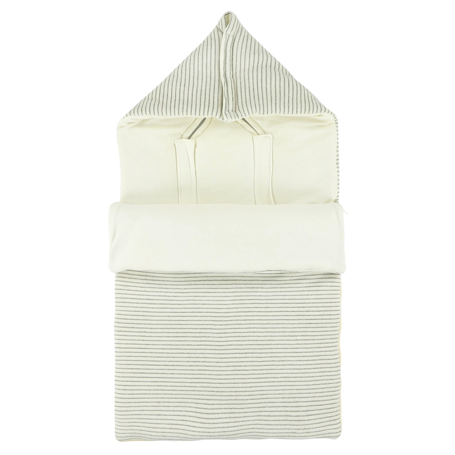 Footmuff - Stripes Olive 3 Footmuff - Stripes Olive