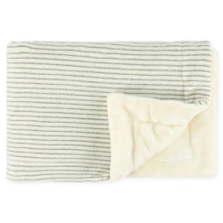 Fleece Blanket | 75x100cm - Stripes Olive