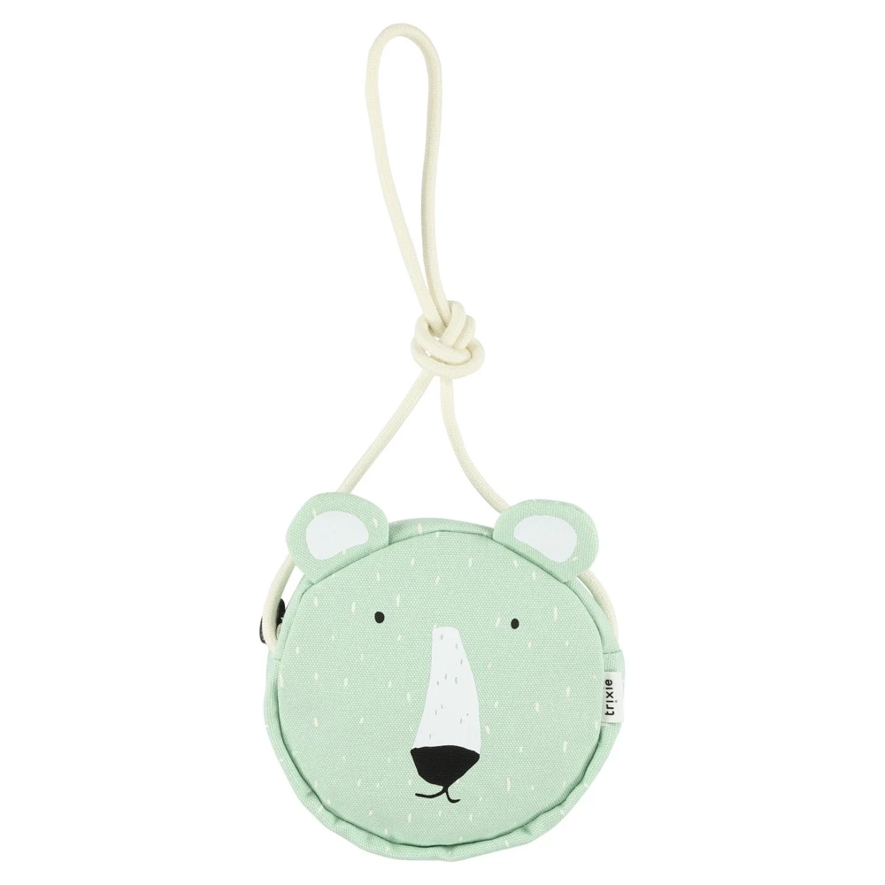 Round Purse - Mr. Polar Bear 3 Round Purse - Mr. Polar Bear