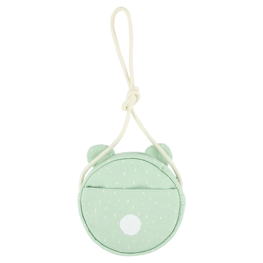 Round Purse - Mr. Polar Bear 4 Round Purse - Mr. Polar Bear - Image 2