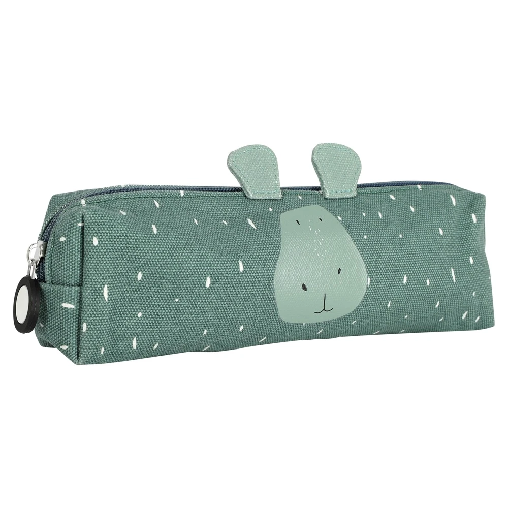 Pencil Case Long - Mr. Hippo 3 Pencil Case Long - Mr. Hippo