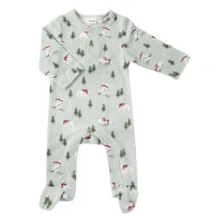 Onesie With Feet - Christmas