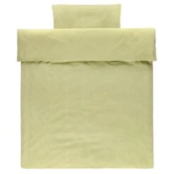 Cot Duvet Cover - Cocoon Lemongrass