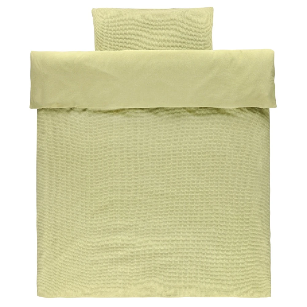 Cot Duvet Cover - Cocoon Lemongrass 3 Cot Duvet Cover - Cocoon Lemongrass